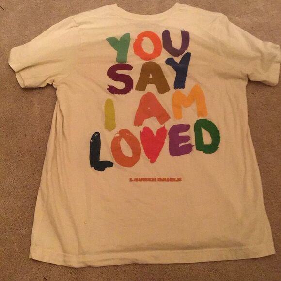 Lauren Daigle Merch You Say I Am Loved T-Shirts - Picture 2 of 4